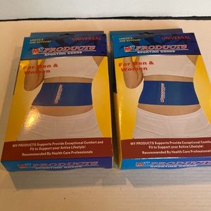 NIP Set of 2 Unisex Waist Belt Supports
